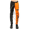 New Men Gothic Utility Cargo Pants with Chains, Straps & Cyberpunk Style