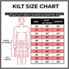 Men's 5 Yard Royal Ste wart Tartan Kilt with Pleats & Straps Scottish Wear