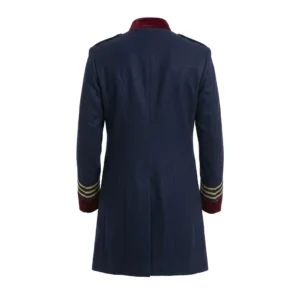 Men Wool Regency Military Frock Coat