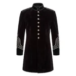 Men’s Gothic Velvet Frock Coat