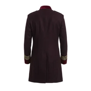 Men Wool Regency Military Frock Coat