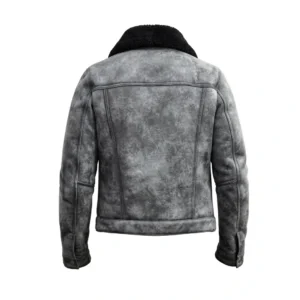 Men’s Grey Winter Trucker Jacket