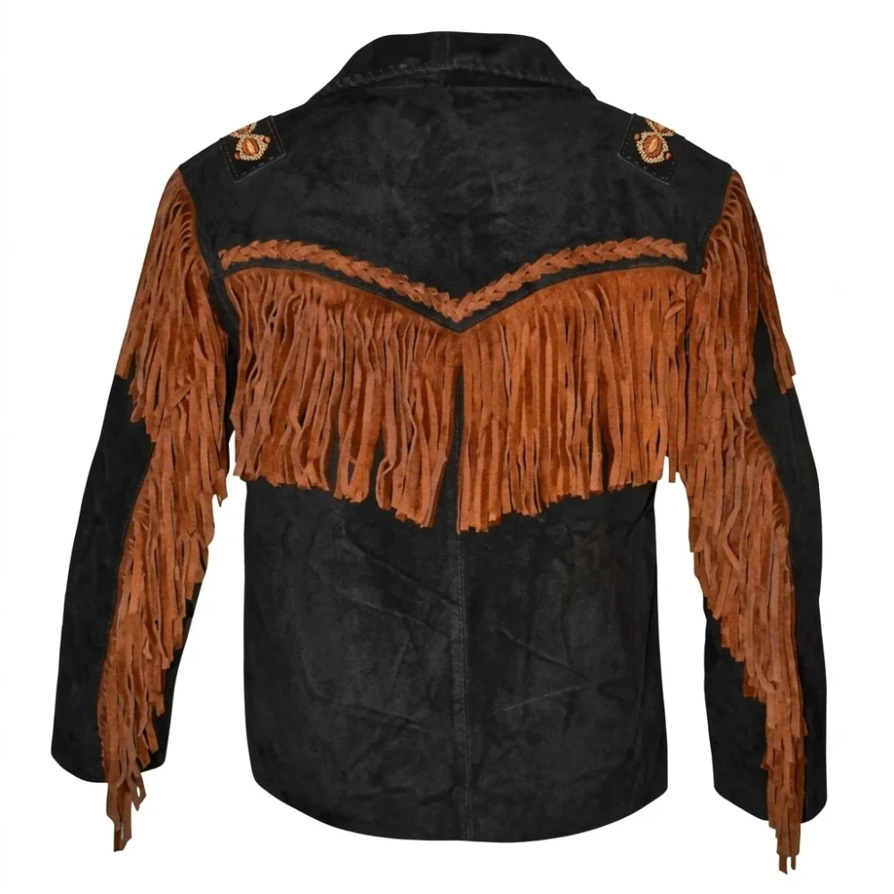 Men’s Suede Fringe Jacket