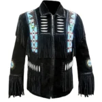 Native American Buckskin Western Jacket