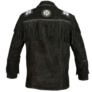 Native American Buckskin Western Jacket