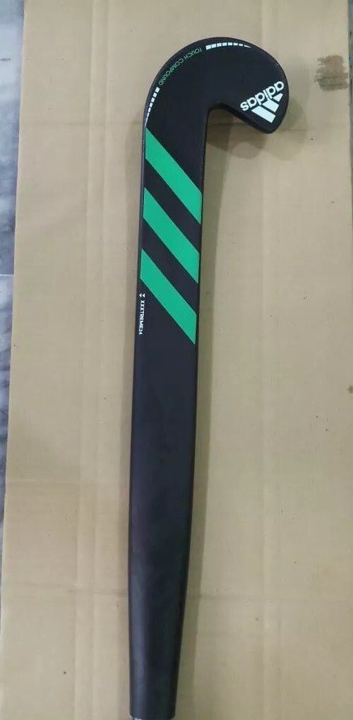 ADIDAS DF24 100% Carbon Field Hockey Stick - Black/Green, High-Performance Field - Image 3