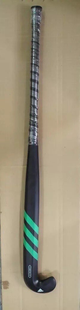 ADIDAS DF24 100% Carbon Field Hockey Stick - Black/Green, High-Performance Field - Image 4
