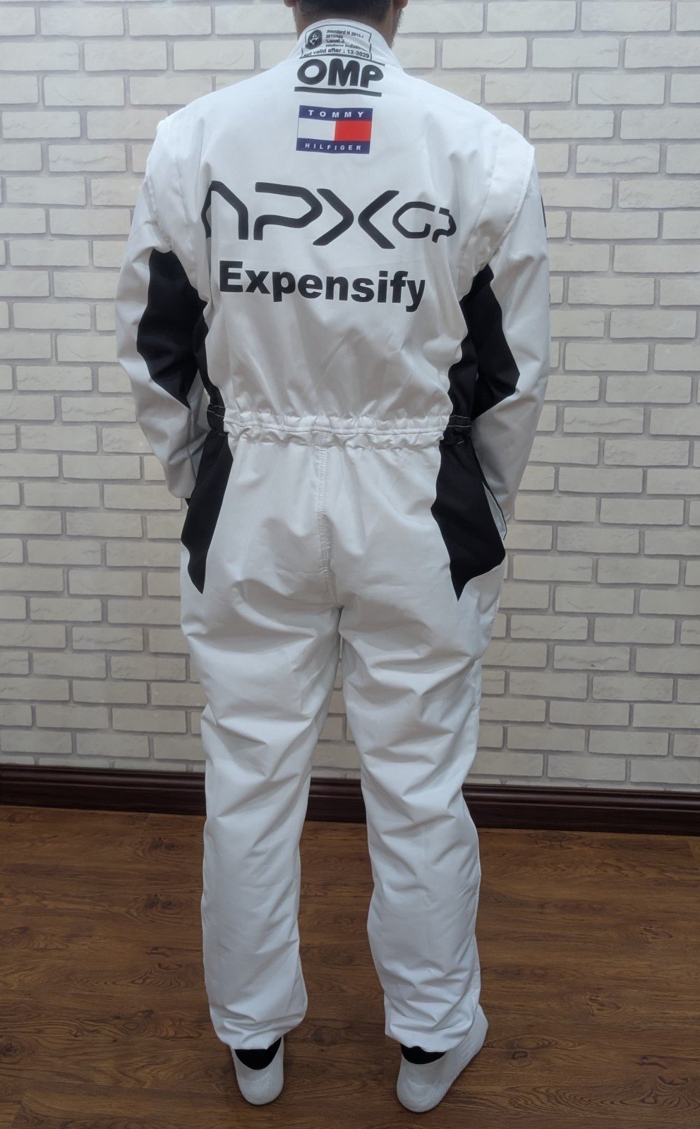 F1 movie white racing coveralls APXGP replica - Brad Pitt race suit costume - Image 4