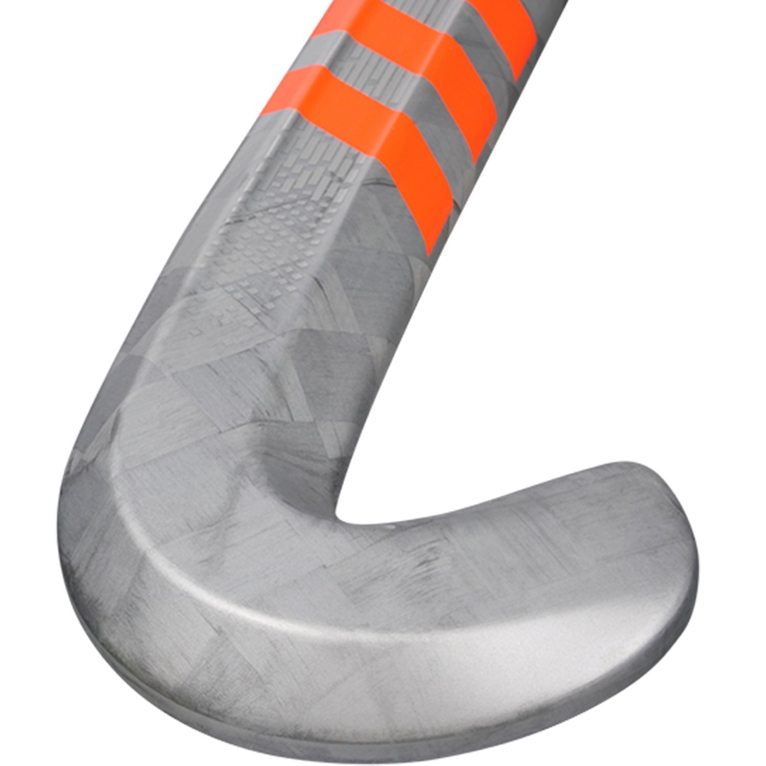 ADIDAS DF24 KROMASKIN 2020-2021 100% Carbon Field Hockey Stick Silver/Orange - Image 4