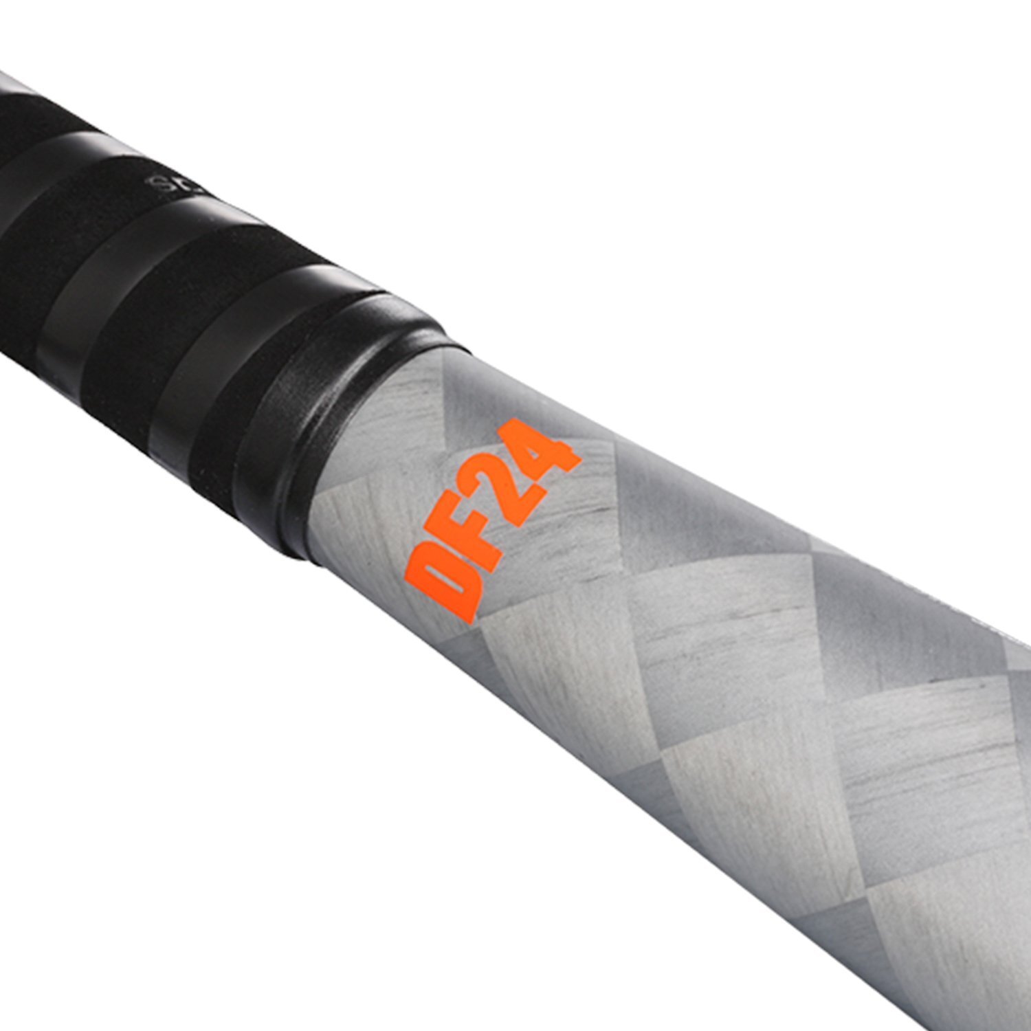 ADIDAS DF24 KROMASKIN 2020-2021 100% Carbon Field Hockey Stick Silver/Orange - Image 6