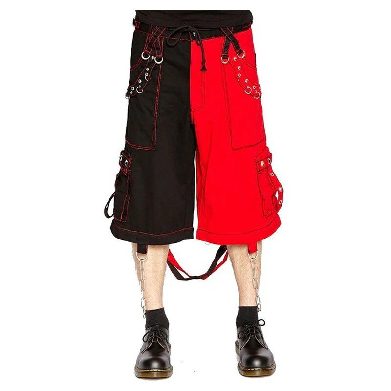 Gothic Convertible Punk Rock Pant Trouser Electro Bondage Rave Cyber Chain Pant - Image 4