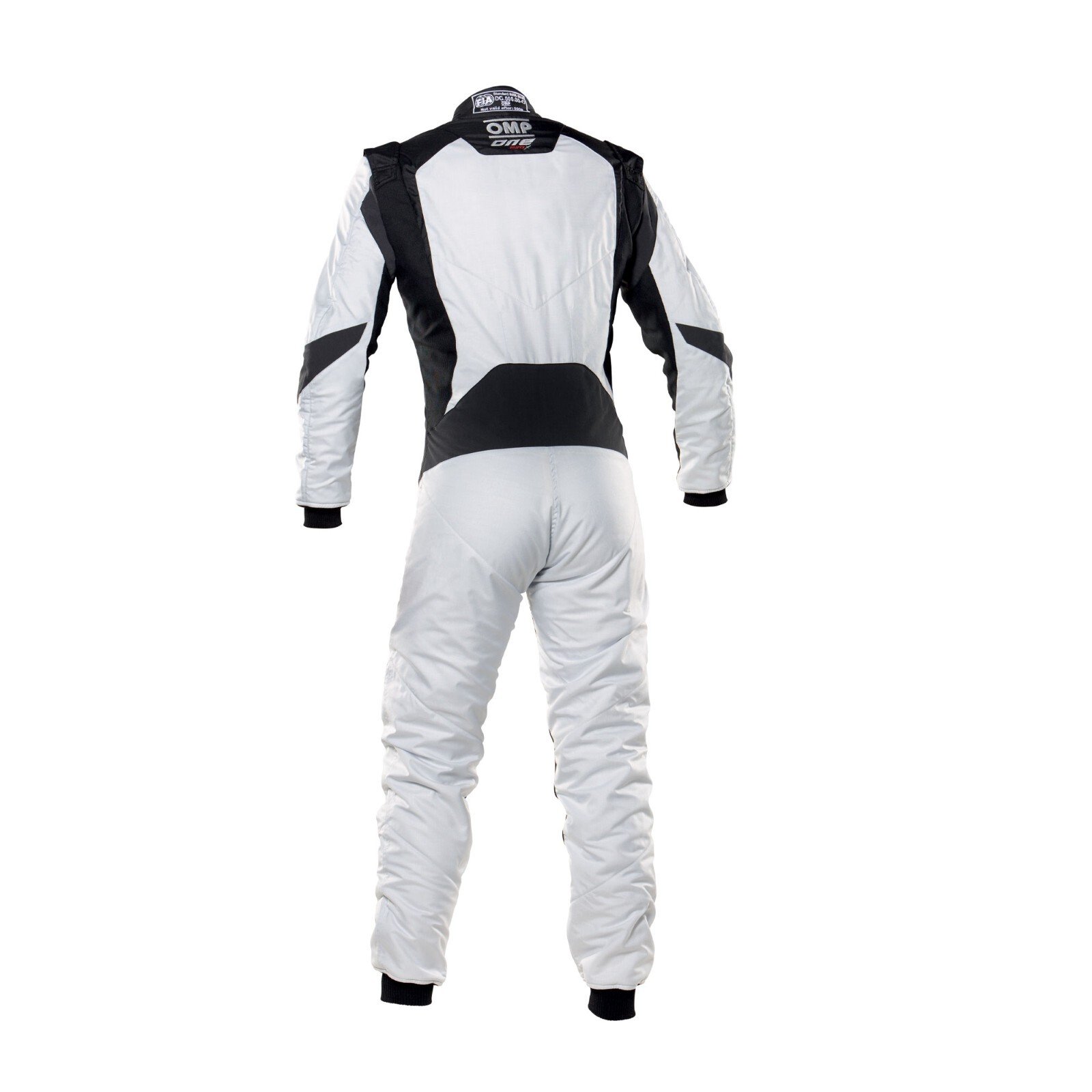 White, Black F1 Go Kart Race Suit CIK FIA Level 2 Approved Premium Quality Custo - Image 2