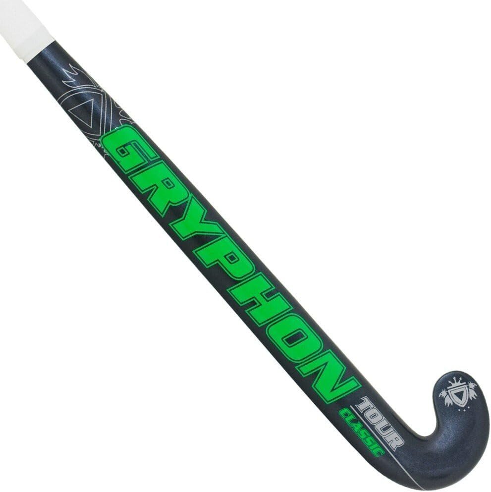 Gryphon Tour CC Composite Hockey Stick - Blue/Green - 2017 Pro Curve Late Bow