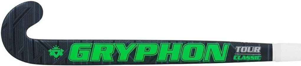 Gryphon Tour CC Composite Hockey Stick - Blue/Green - 2017 Pro Curve Late Bow - Image 3