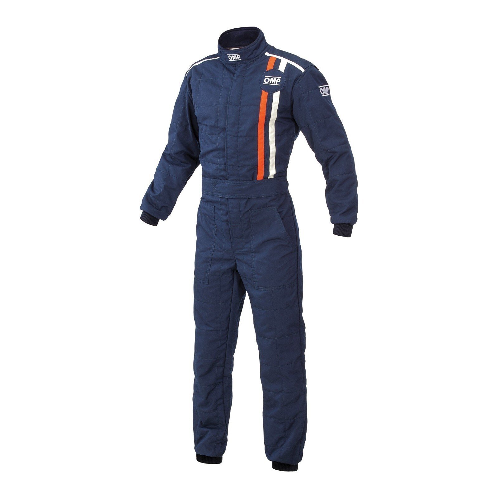 New Men OMP Blue Go Kart Race Suit CIK FIA Level 2 Approved with free gifts