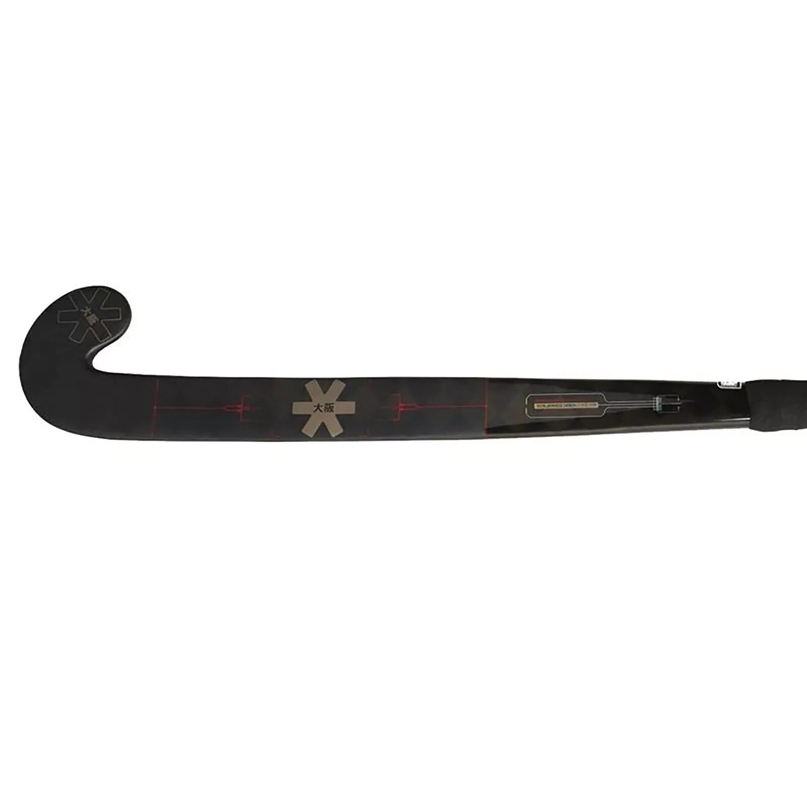 Osaka PRO TOUR LTD Proto Bow Composite Field Hockey Stick Black-Red 2023 - Image 4