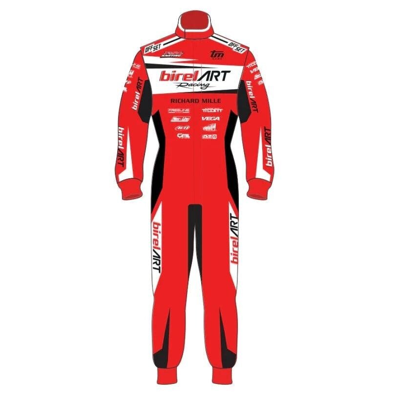 F1 New Men Go Kart Birel Art Kart Race Suit CIK/FIA Level 2 Approved All Sizes - Image 2