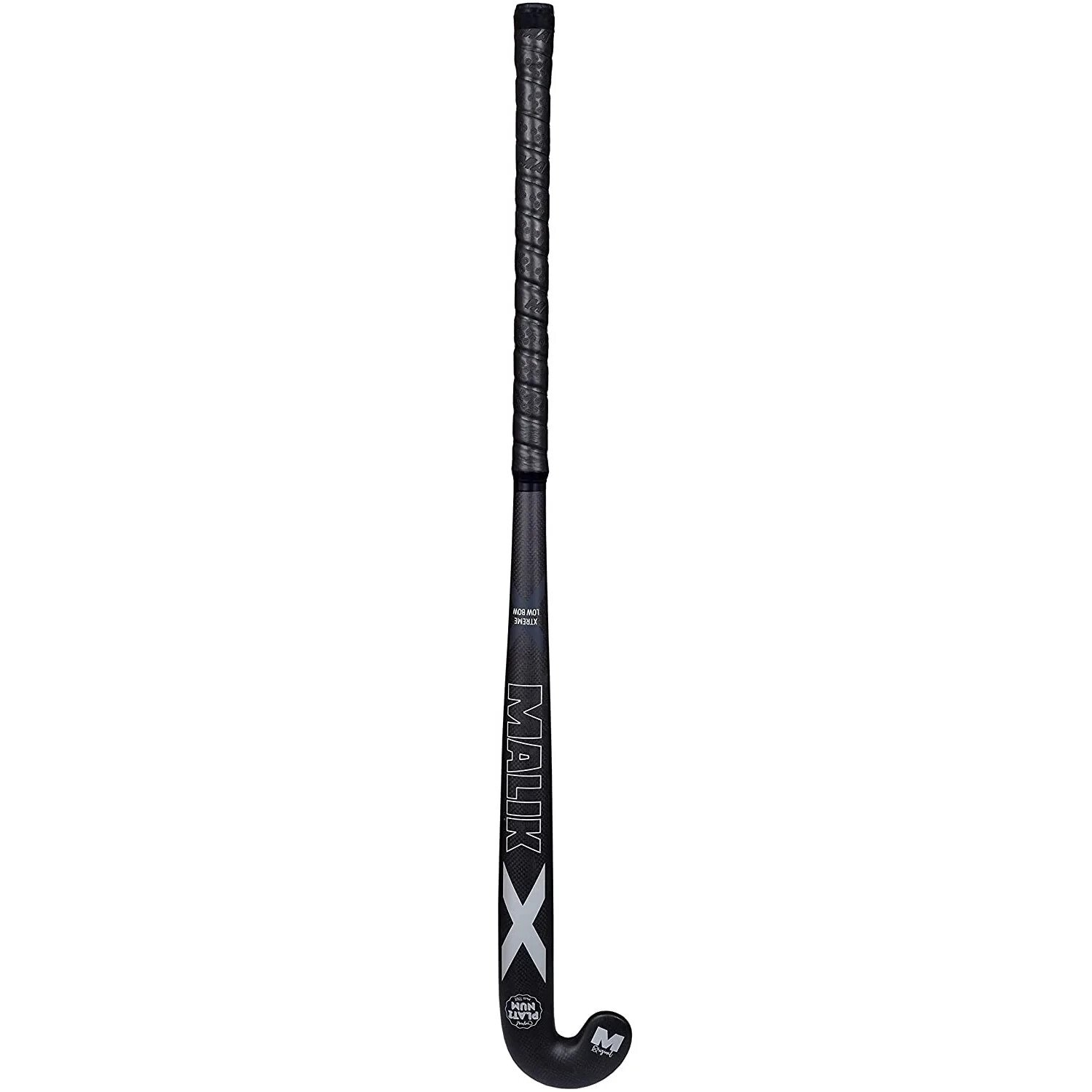 Malik X Carbon Tech Field Hockey Stick - Black - 2022 Model - PLATINUM MC - Image 2