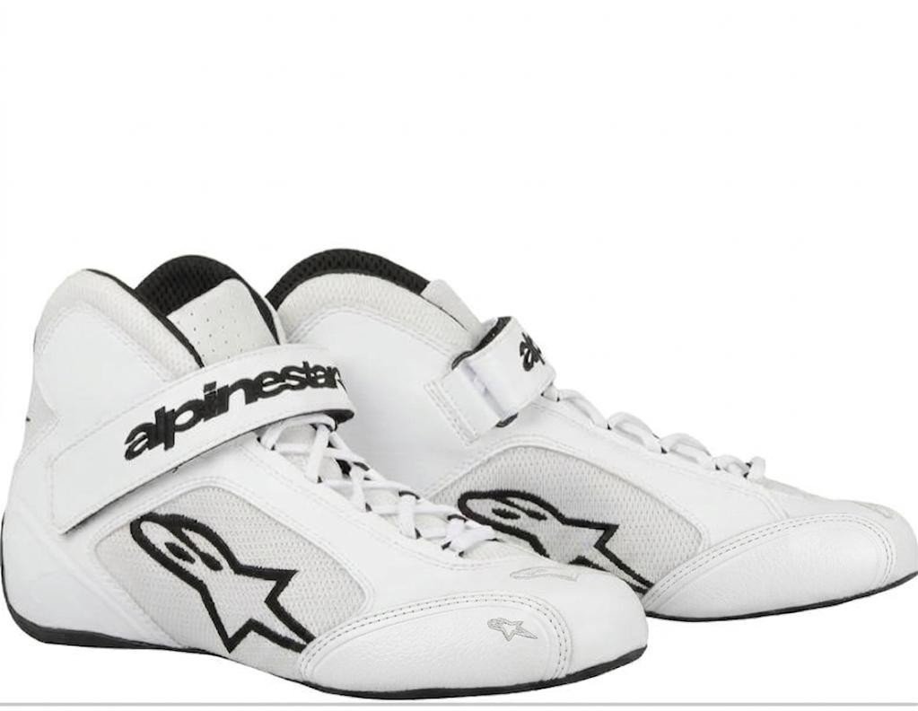 Stig White Costume Kart Racing Suit replica with Shoes & Gloves - Image 5