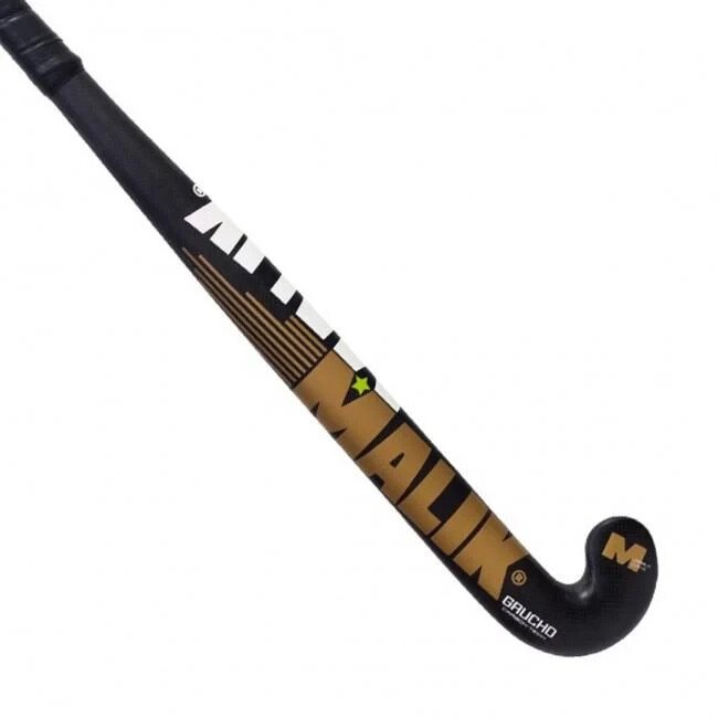 Malik Carbon Tech Field Hockey Stick - Black - 2022 Model - Gaucho - Image 2