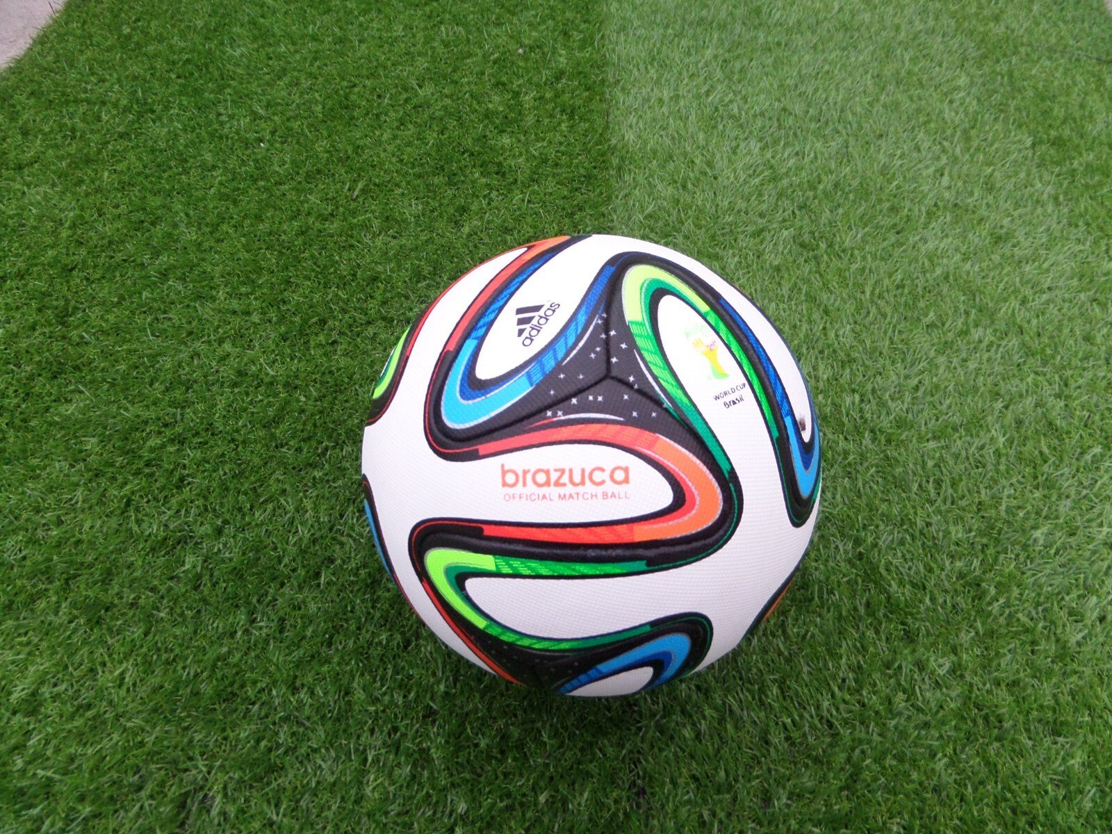 Adidas Brazuca 2014 FIFA World Cup Brazil Official Match Ball Size 5 - Image 14