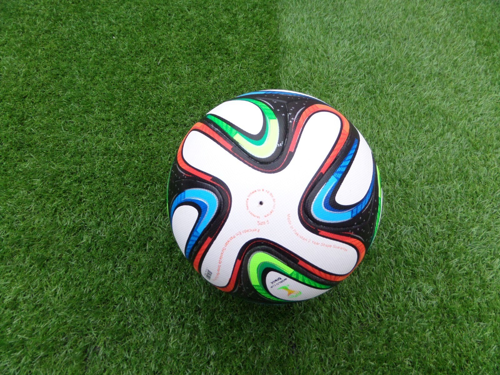 Adidas Brazuca 2014 FIFA World Cup Brazil Official Match Ball Size 5 - Image 17