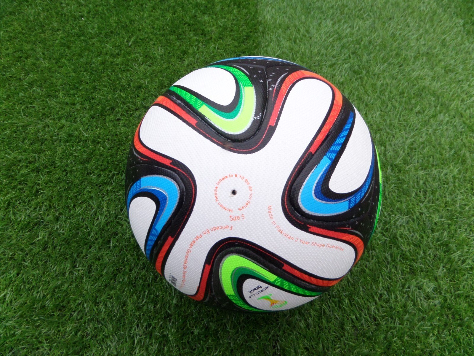 Adidas Brazuca 2014 FIFA World Cup Brazil Official Match Ball Size 5 - Image 18