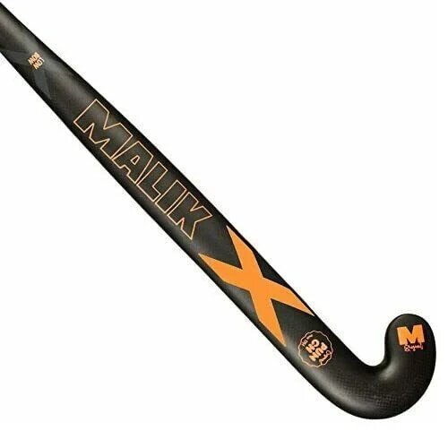 Malik X Carbon Tech Field Hockey Stick - Black - 2022 Model - Punch