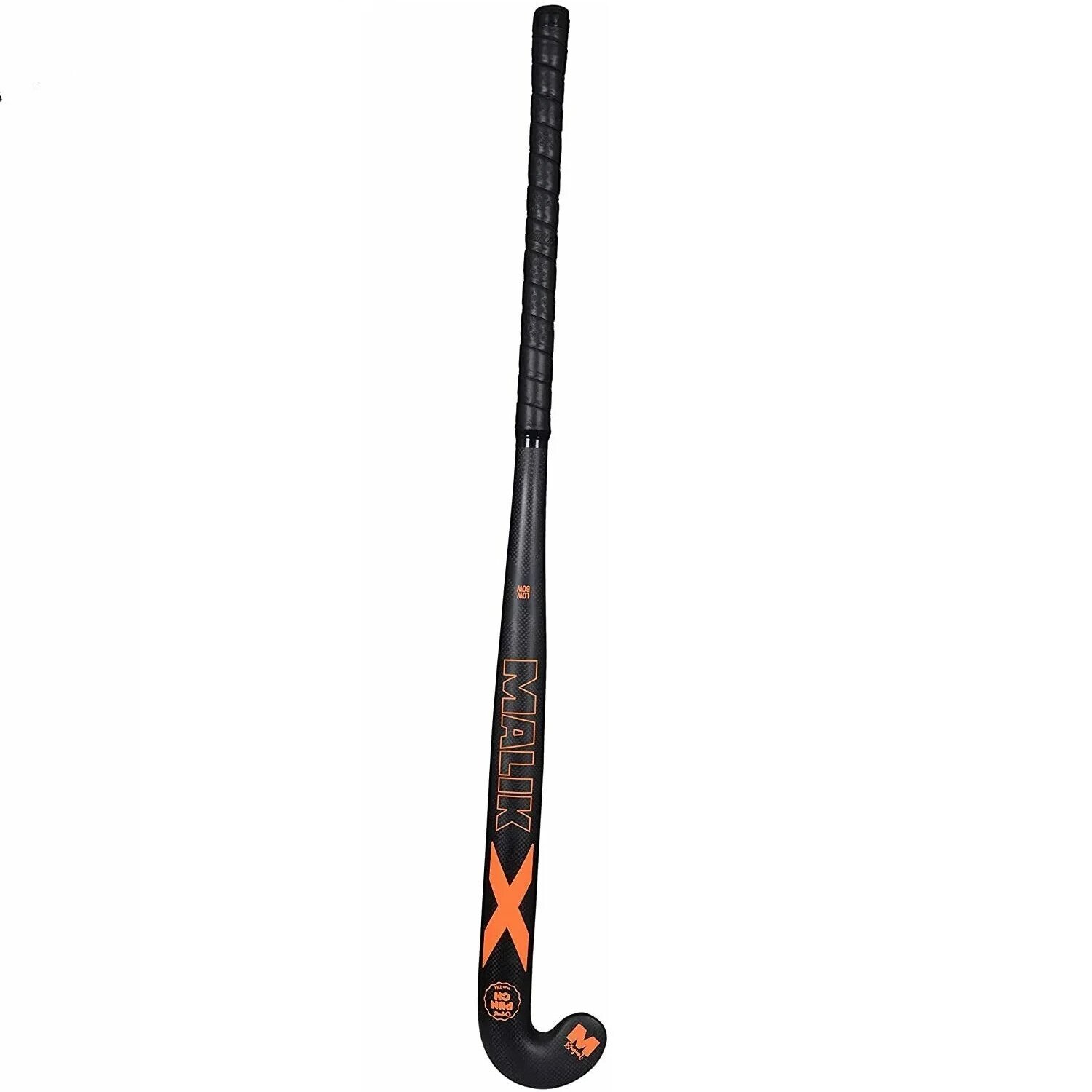 Malik X Carbon Tech Field Hockey Stick - Black - 2022 Model - Punch - Image 2