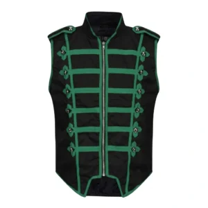 Men’s Gothic Military Drummer Vest