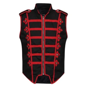 Men’s Gothic Military Drummer Vest